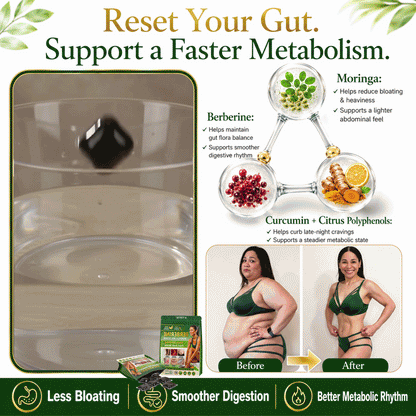 𝑮𝒓𝒆𝒆𝒏𝑭𝒆𝒆𝒍® 𝑩𝒆𝒓𝒃𝒆𝒓𝒊𝒏𝒆 𝑴𝒐𝒓𝒊𝒏𝒈𝒂- 𝑩𝒆𝒆 𝑽𝒆𝒏𝒐𝒎 𝑫𝒆𝒕𝒐𝒙 𝑺𝒍𝒊𝒎𝒎𝒊𝒏𝒈 𝑭𝒐𝒐𝒕 𝑺𝒐𝒂𝒌 𝑩𝒆𝒂𝒅
