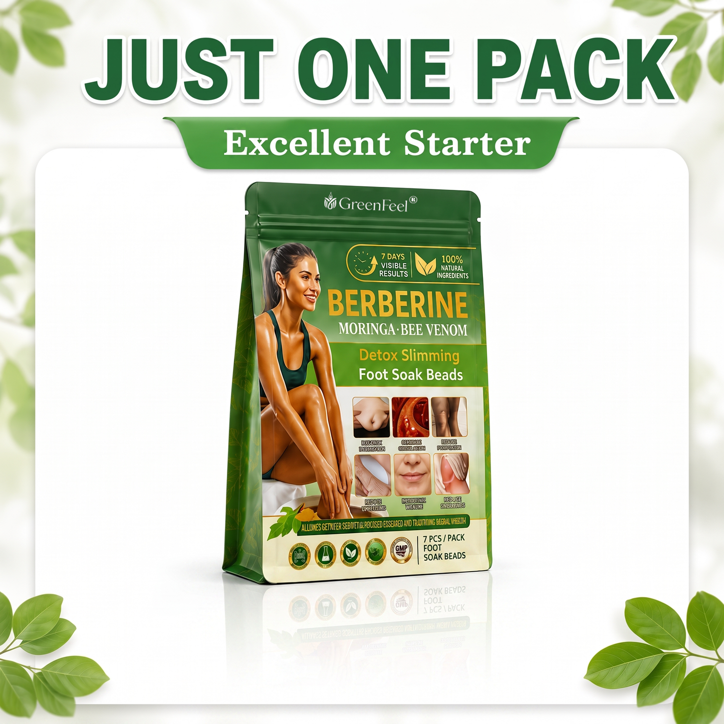 𝑮𝒓𝒆𝒆𝒏𝑭𝒆𝒆𝒍® 𝑩𝒆𝒓𝒃𝒆𝒓𝒊𝒏𝒆 𝑴𝒐𝒓𝒊𝒏𝒈𝒂- 𝑩𝒆𝒆 𝑽𝒆𝒏𝒐𝒎 𝑫𝒆𝒕𝒐𝒙 𝑺𝒍𝒊𝒎𝒎𝒊𝒏𝒈 𝑭𝒐𝒐𝒕 𝑺𝒐𝒂𝒌 𝑩𝒆𝒂𝒅